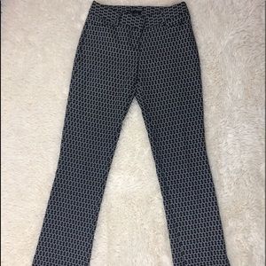 Express columnist trousers black and white